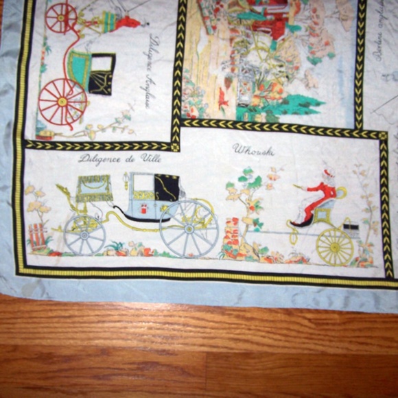 VTG - Look-A-like Carré Hermès - "Diligences" - Picture 2 of 7